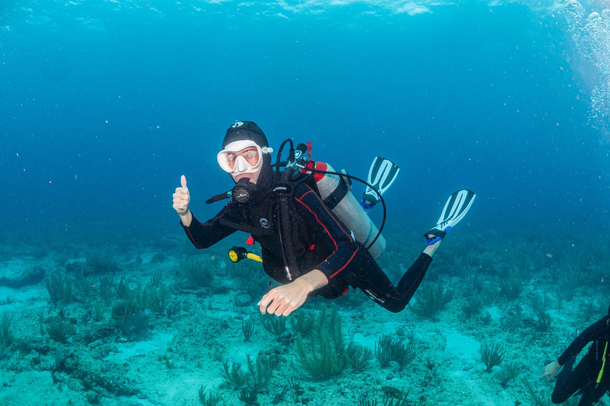 First time dive experience